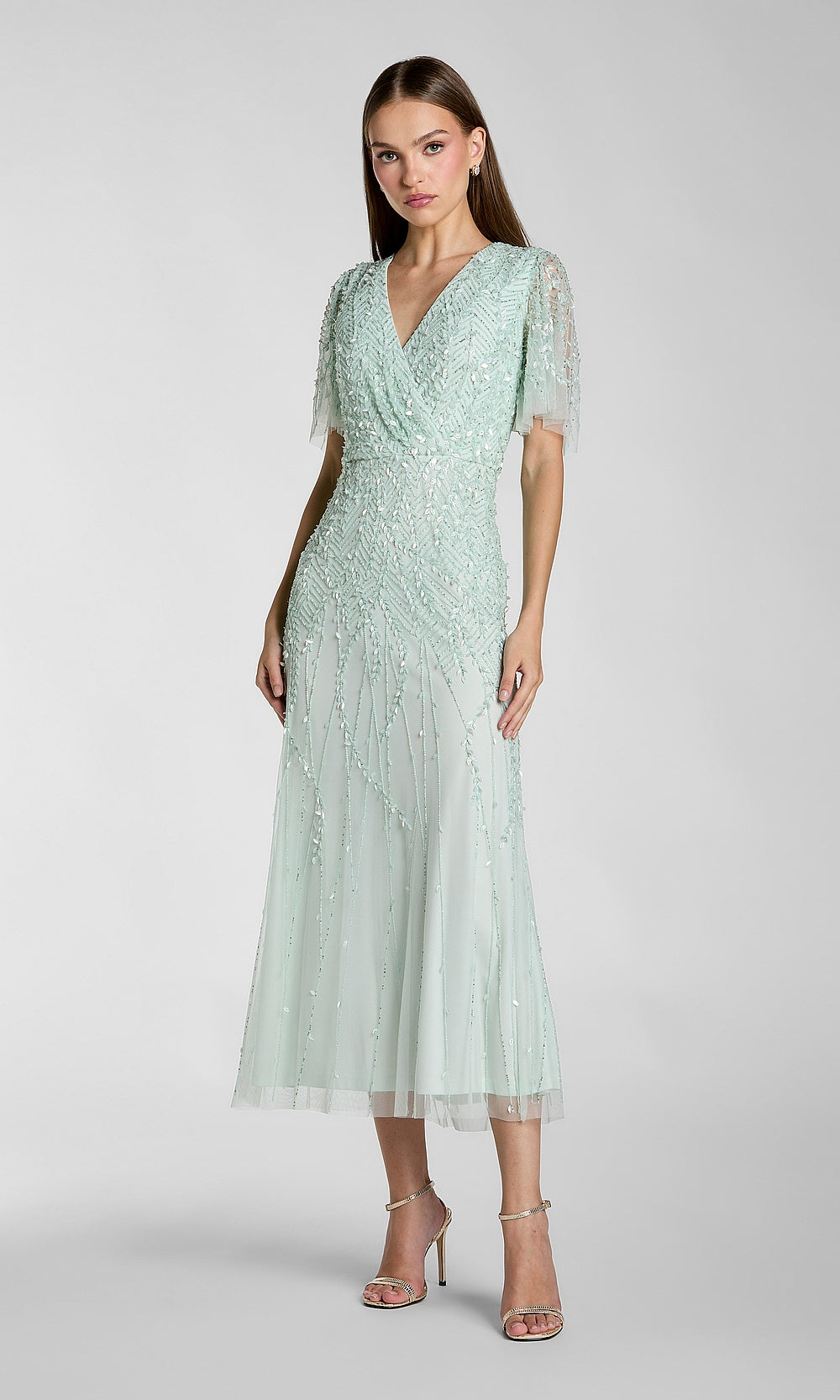 Mac Duggal 35116 Cocktail Dress - Seafoam - AB