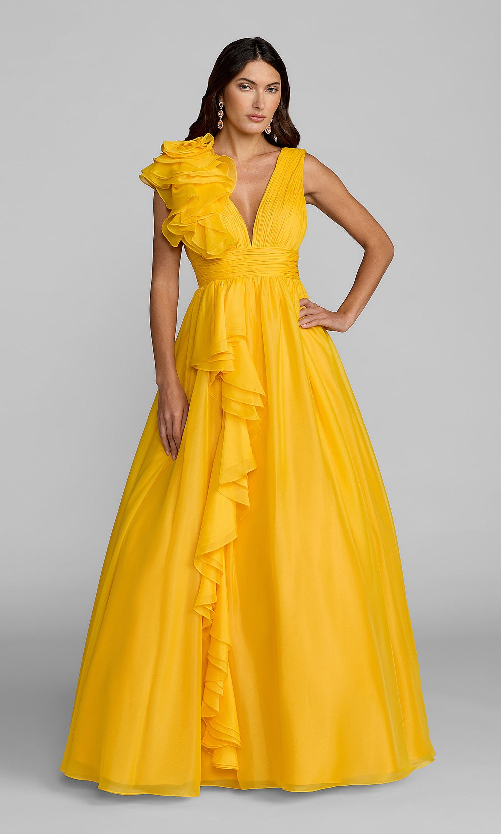 Mac Duggal 48856 Evening Dress - Marigold - AB