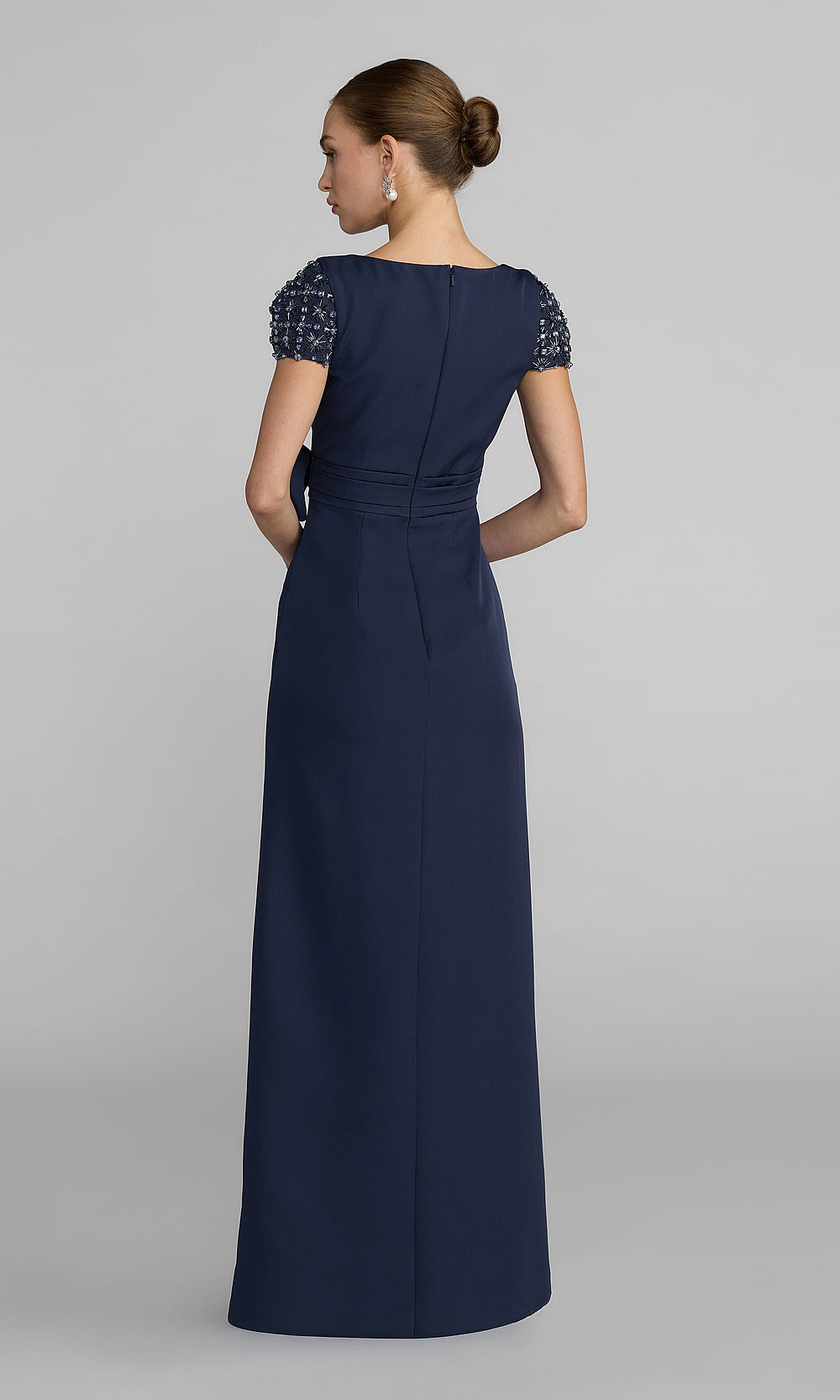 Mac Duggal 50054 Evening Dress - Midnight - BK
