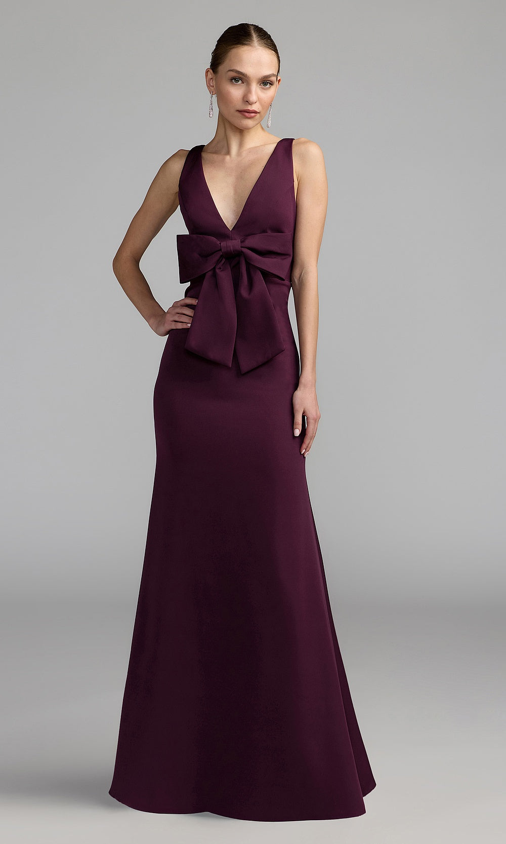 Mac Duggal 50087 Evening Dress - Plum - AB