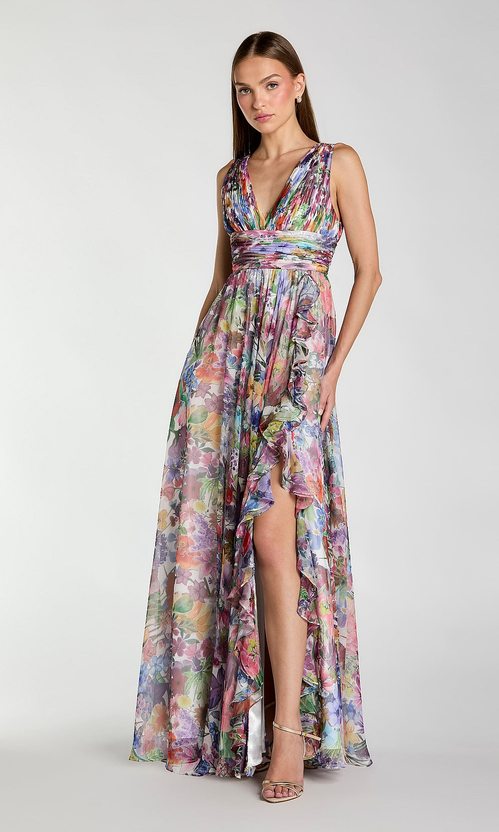 Mac Duggal 56119 Evening Dress - Multi - AB
