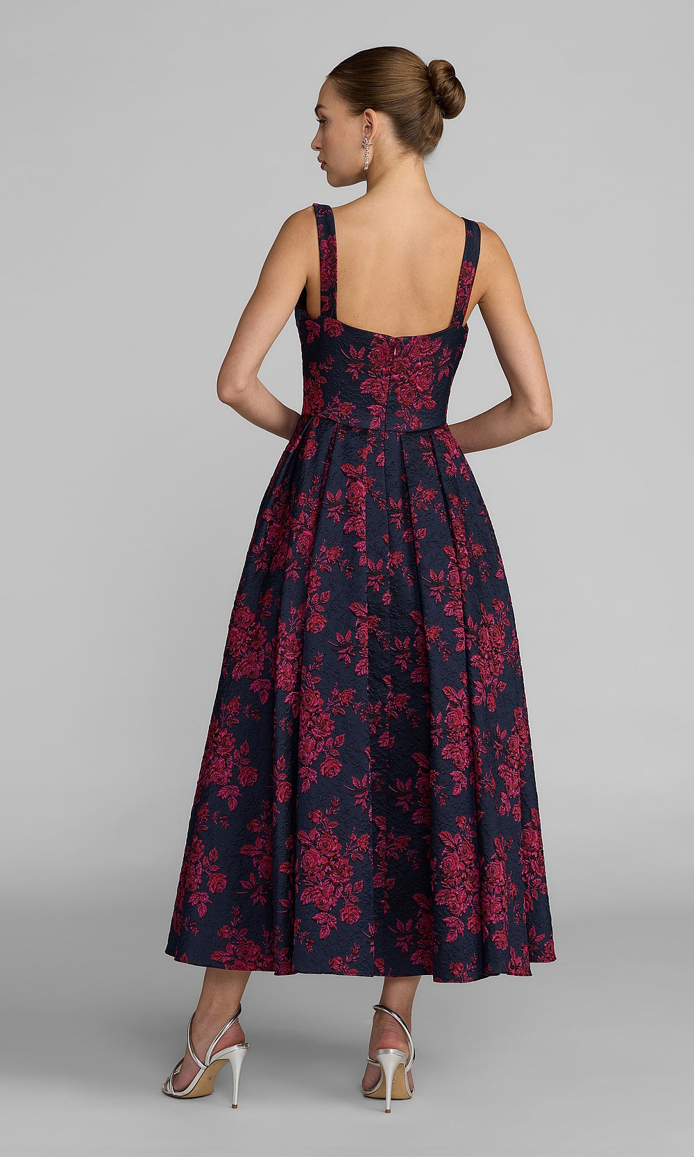Mac Duggal 68625 Cocktail Dress - Fuchsia Multi - BK
