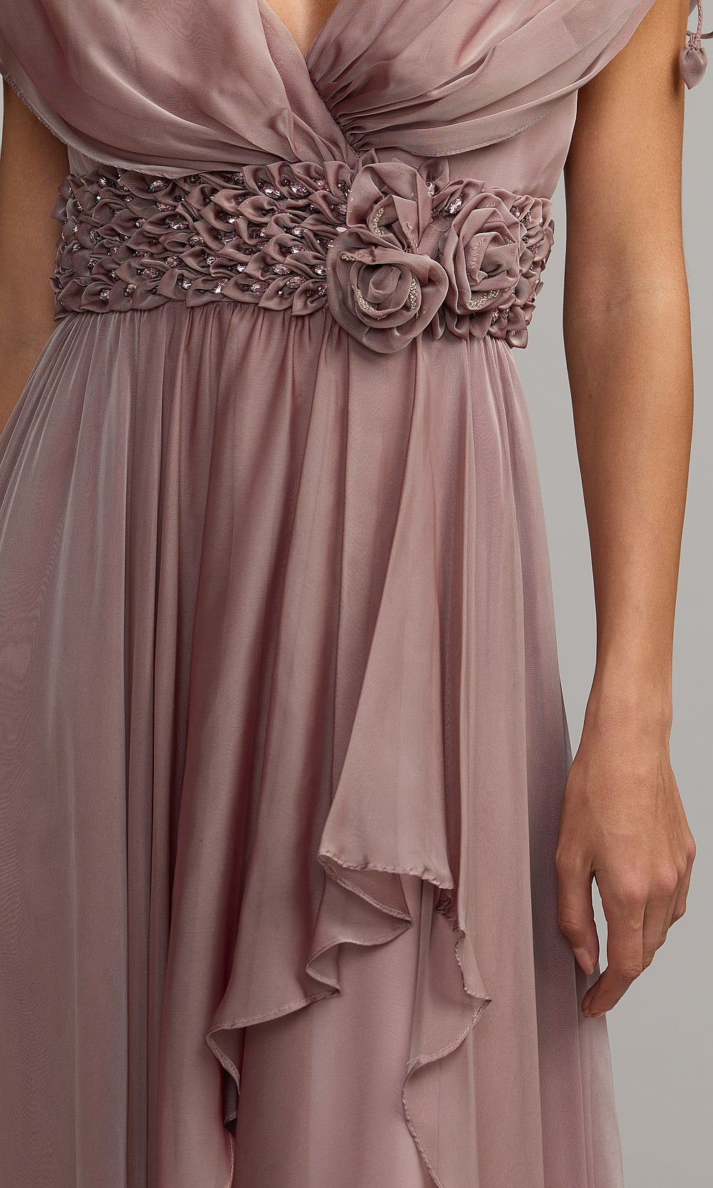 Mac Duggal 69089 Evening Dress - Mocha - CL2