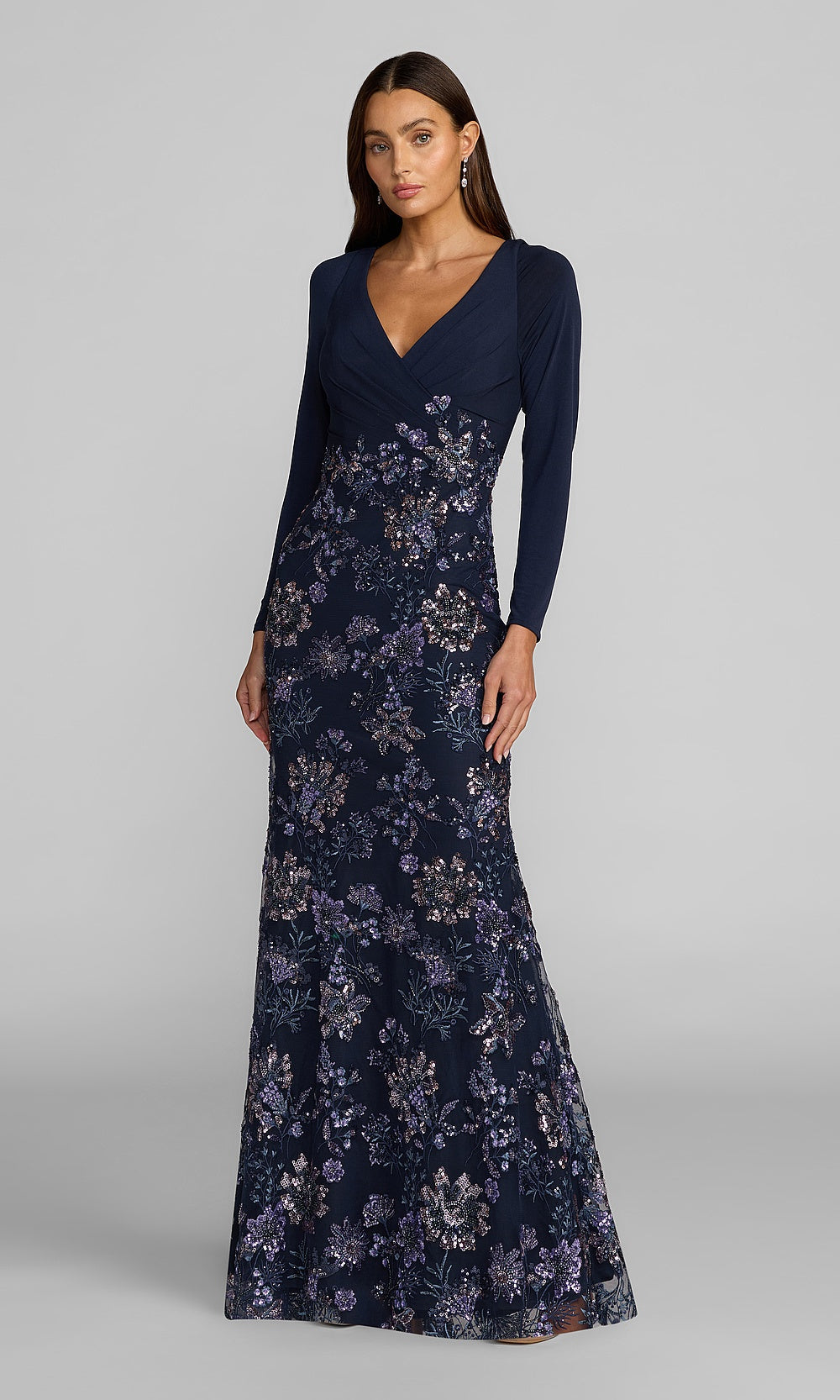 Mac Duggal 69122 Evening Dress - Midnightmulti - AB