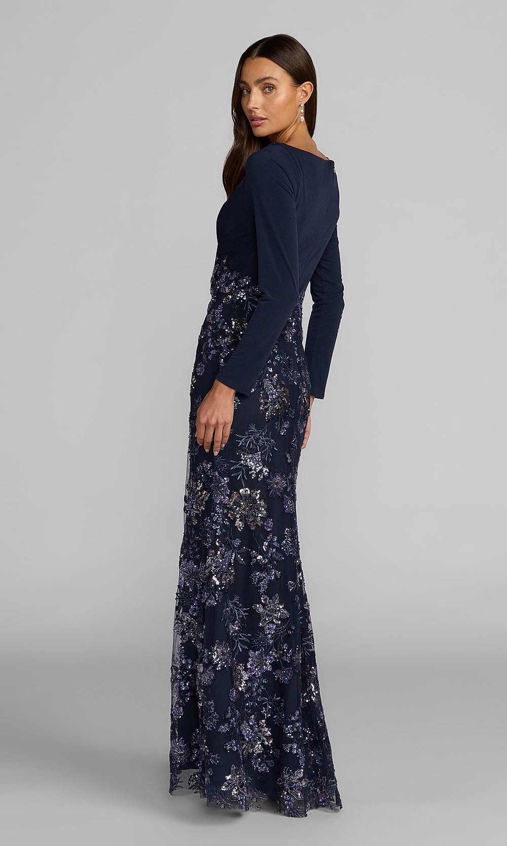 Mac Duggal 69122 Evening Dress - Midnightmulti - BK