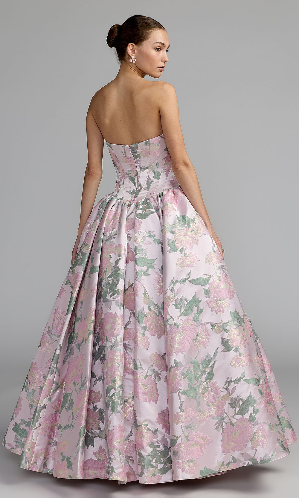 Mac Duggal 69162 Evening Dress - Pinkmulti - BK