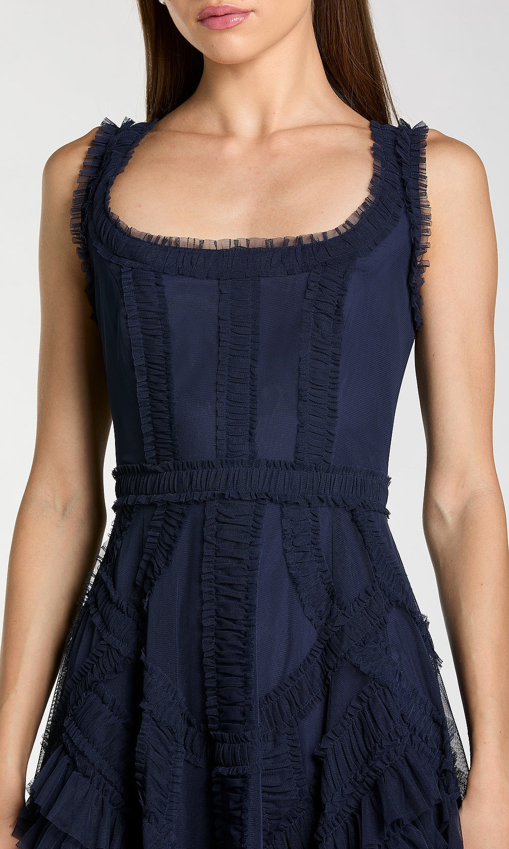 Mac Duggal 8250 Cocktail Dress - Midnight - CL