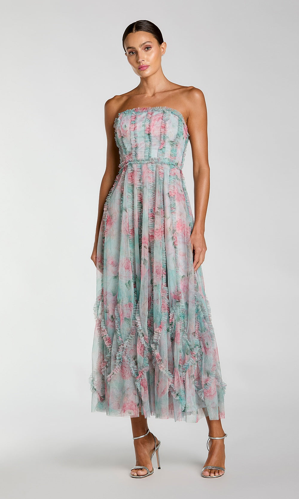 Mac Duggal 8308 Cocktail Dress - Aquamulti - AB