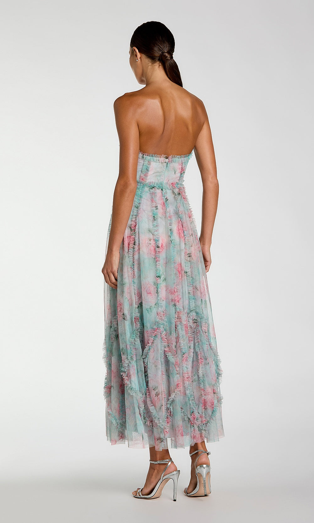 Mac Duggal 8308 Cocktail Dress - Aquamulti - BK