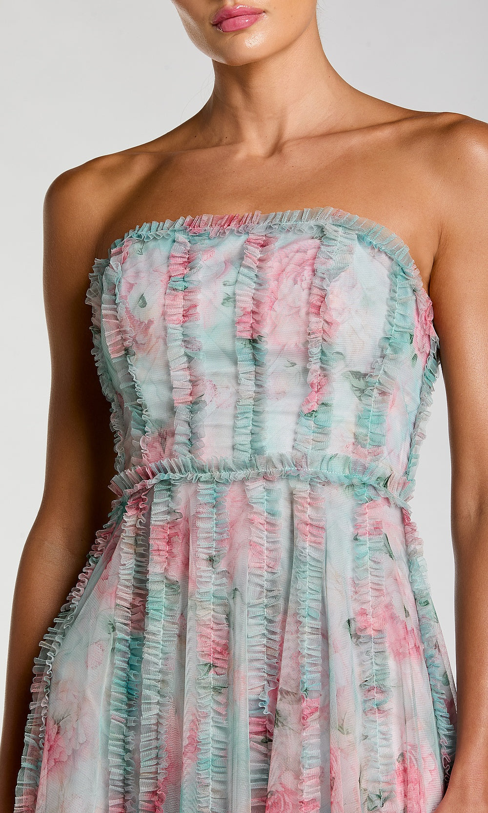 Mac Duggal 8308 Cocktail Dress - Aquamulti - CL