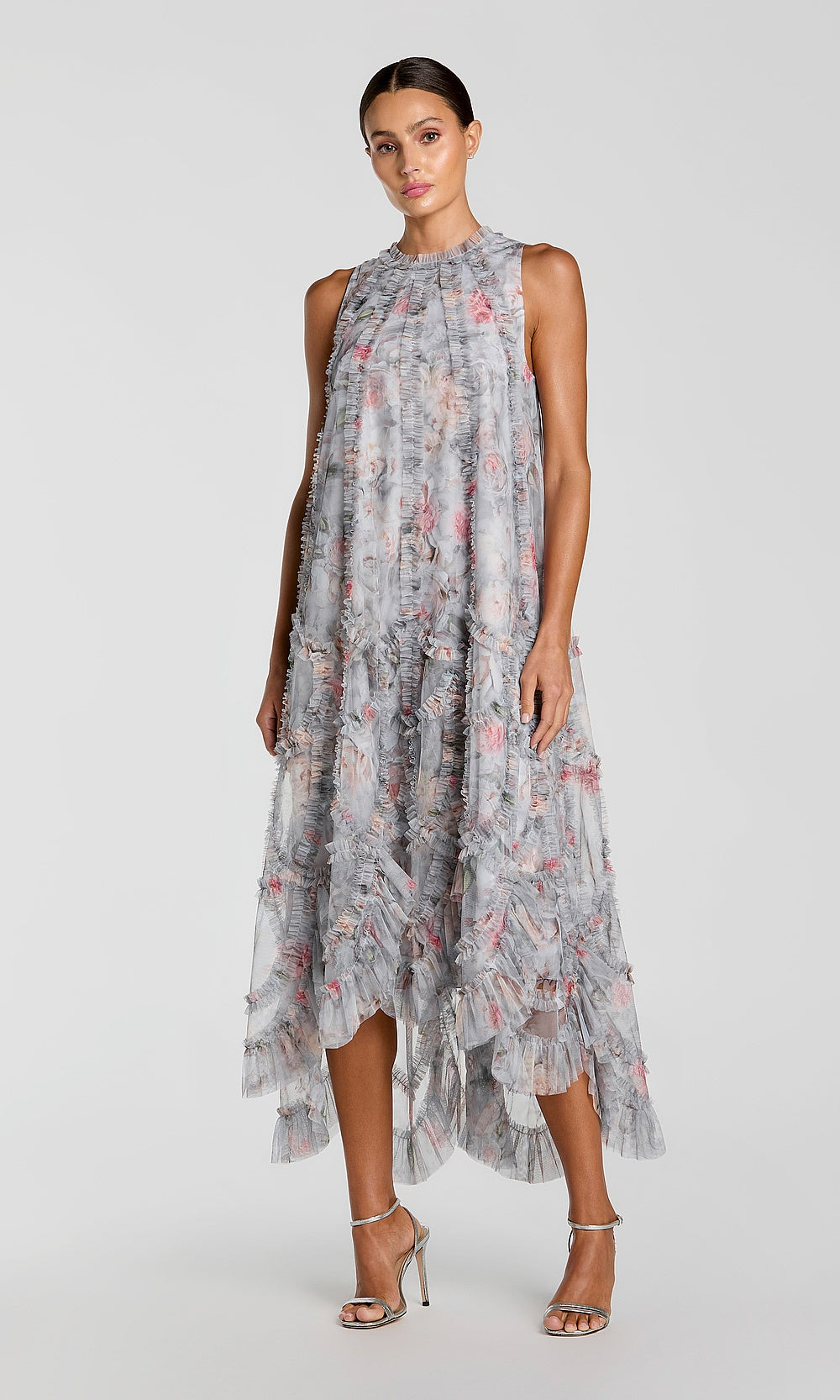 Mac Duggal 8430 Cocktail Dress - Pearlgrey - AB
