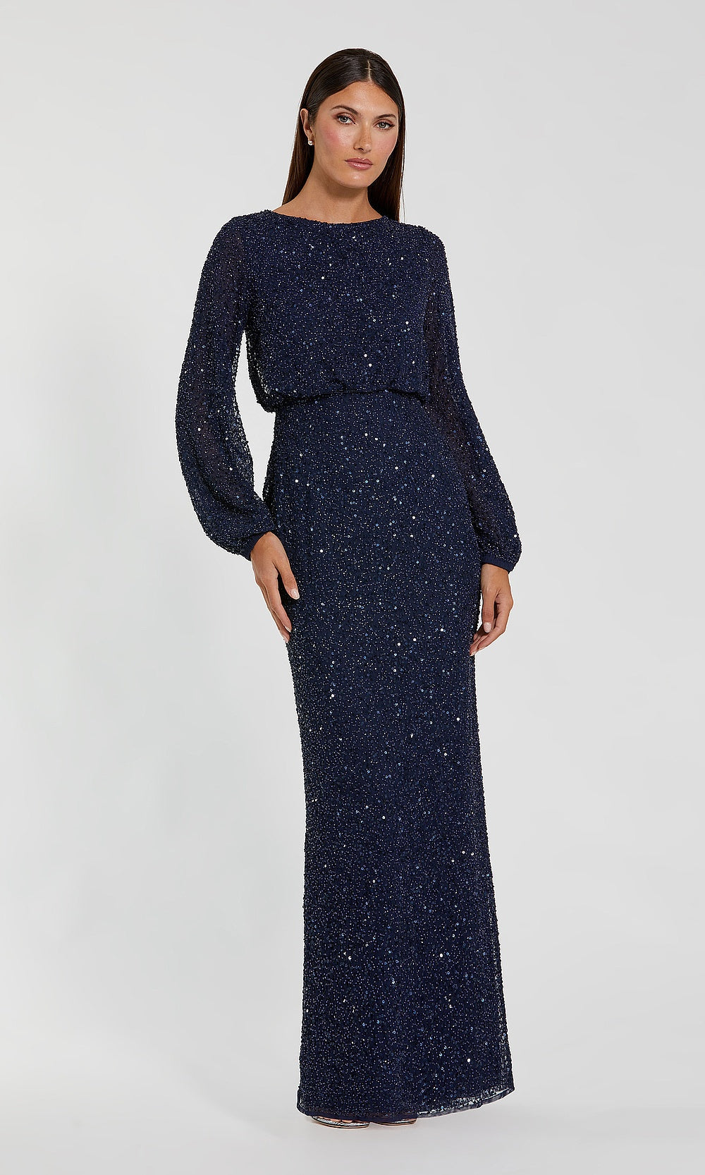Mac Duggal 94203 Evening Dress - Navy - AB