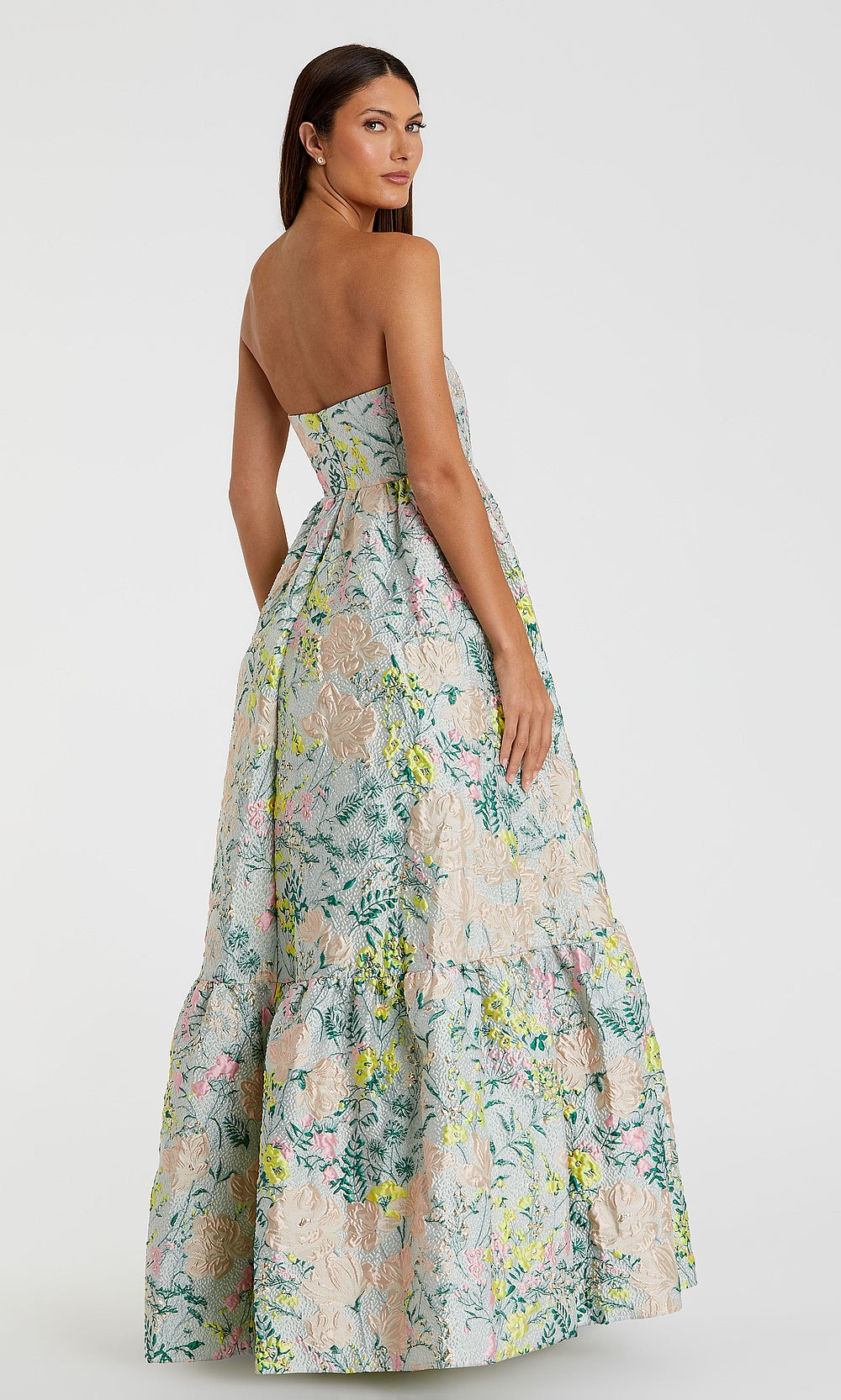 Mac Duggal 9911604 Petite Dress Pastelmulti - BK