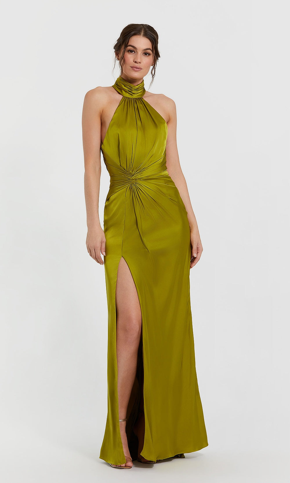 Mac Duggal 9911642 Petite Dress Olive - AB