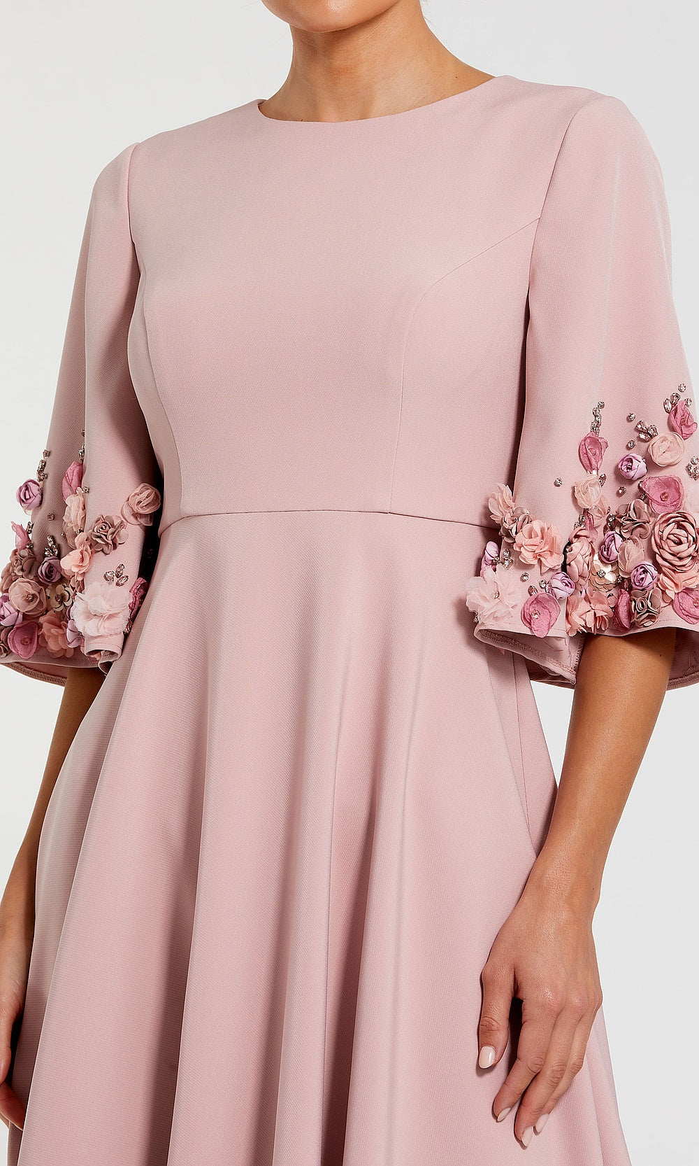 Mac Duggal 9911854 Petite Dress Rose - CL
