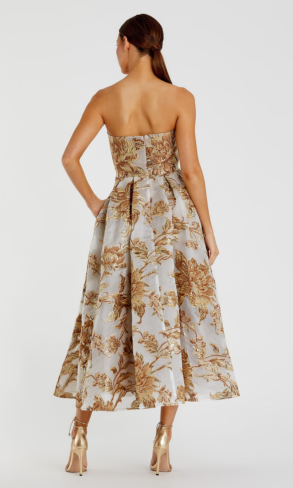 Mac Duggal 9920716 Petite Dress Bronze - BK