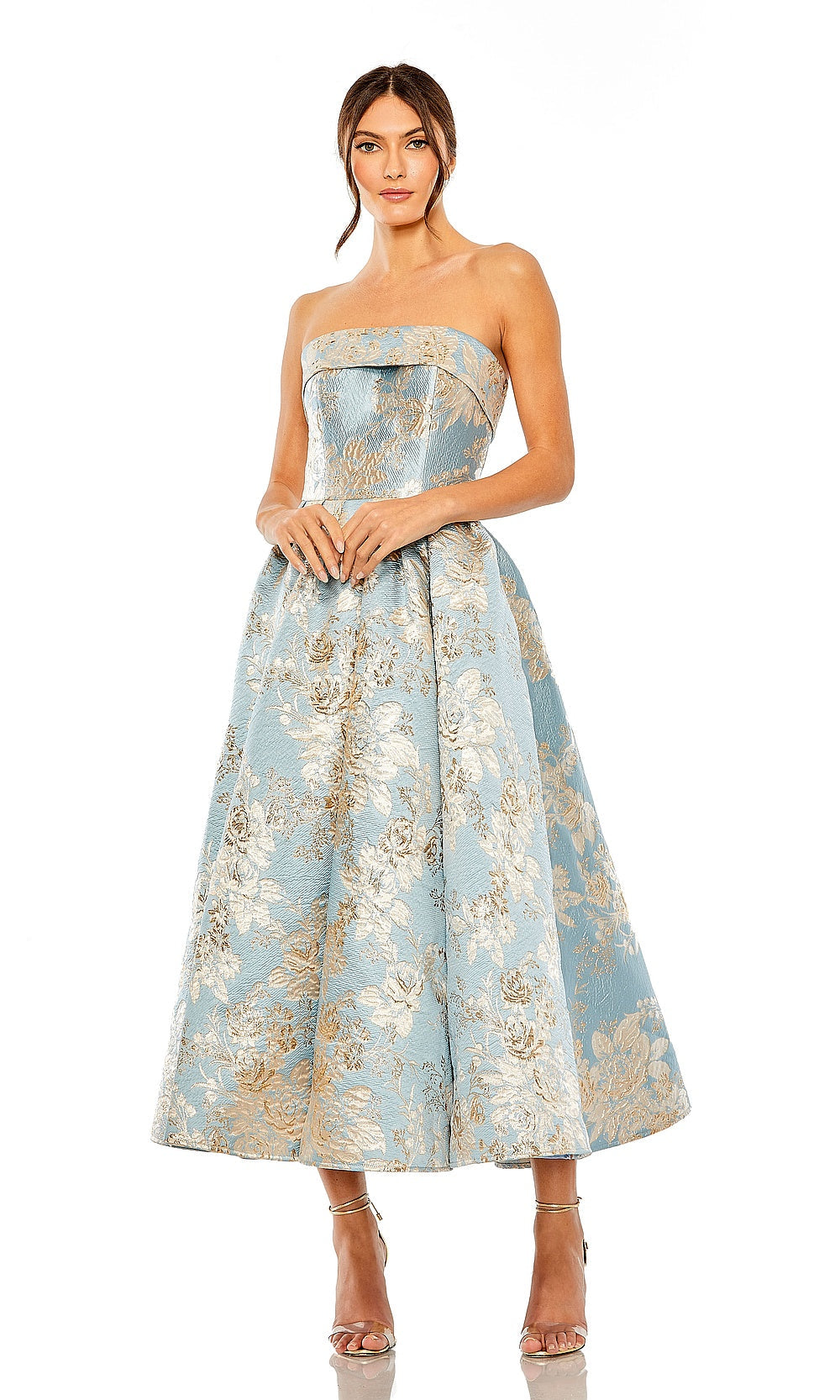 Mac Duggal 9920726 Petite Dress Bluemulti - AB