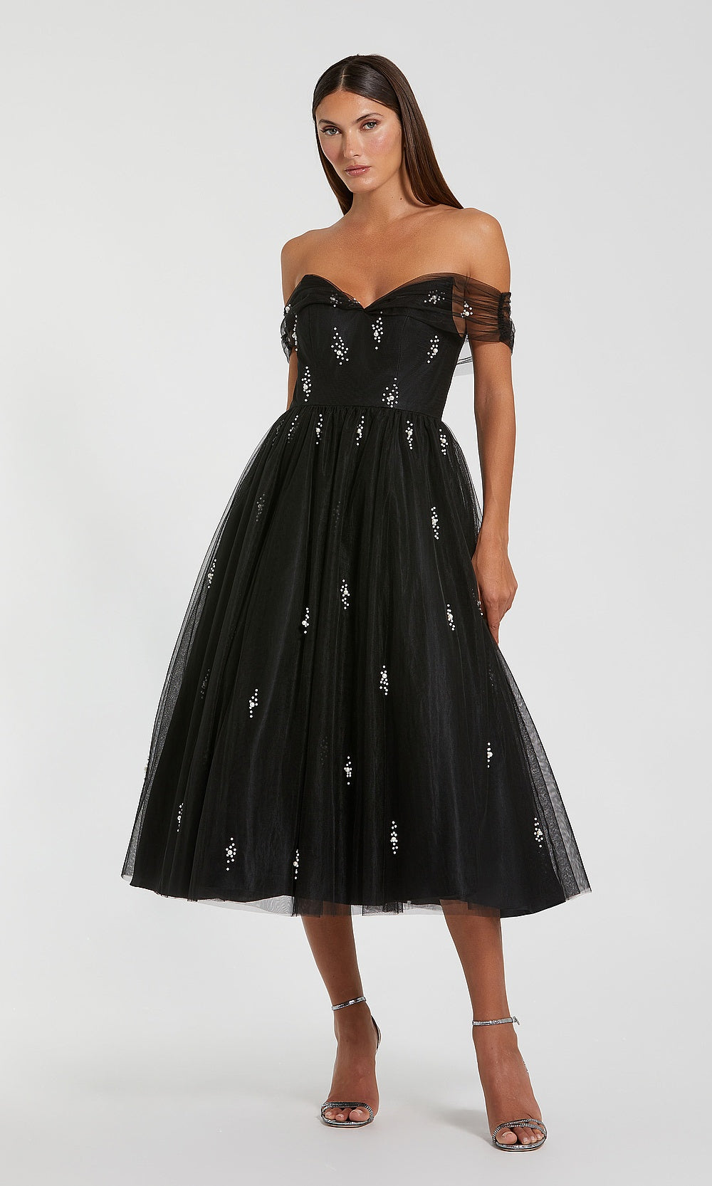 Mac Duggal 9926498 Petite Dress Black - AB