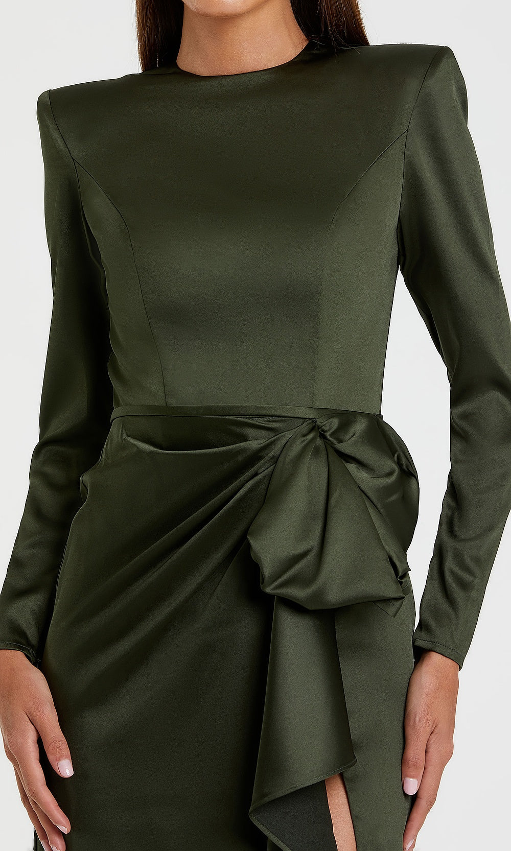 Mac Duggal 9926676 Petite Dress Olive - CL