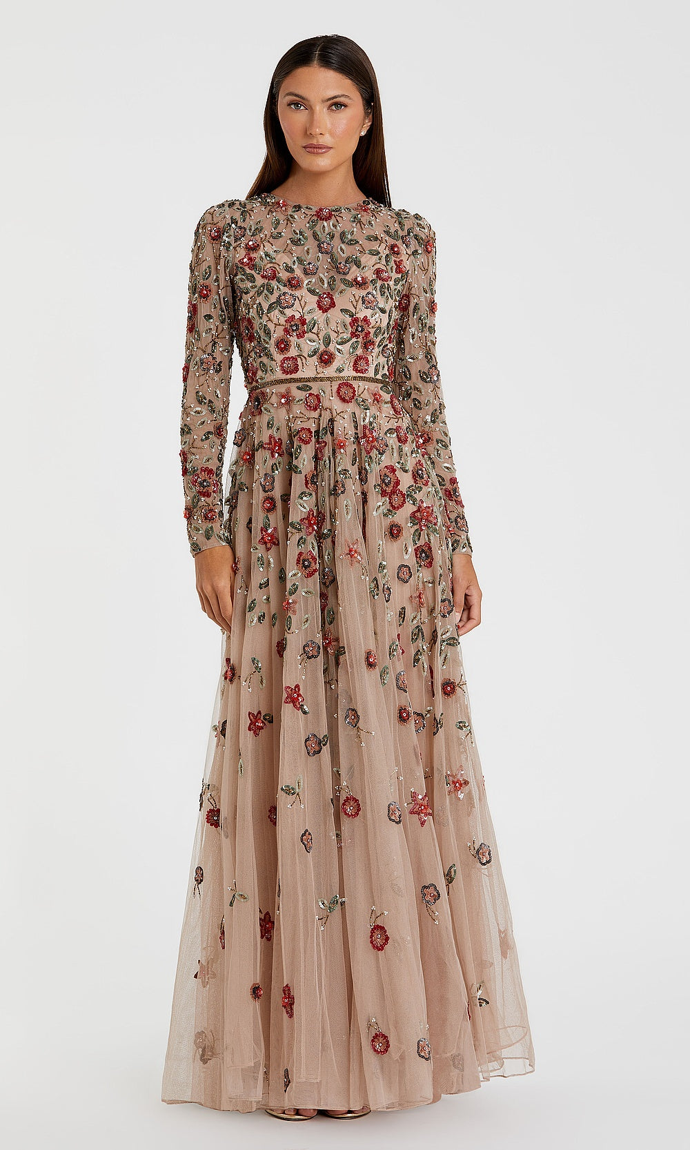 Mac Duggal 995533 Petite Dress Antiquerose - AB