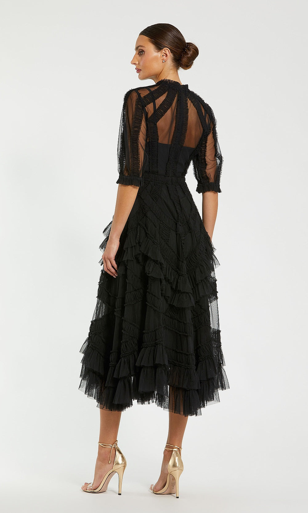 Mac Duggal 998058 Petite Dress Black - BK