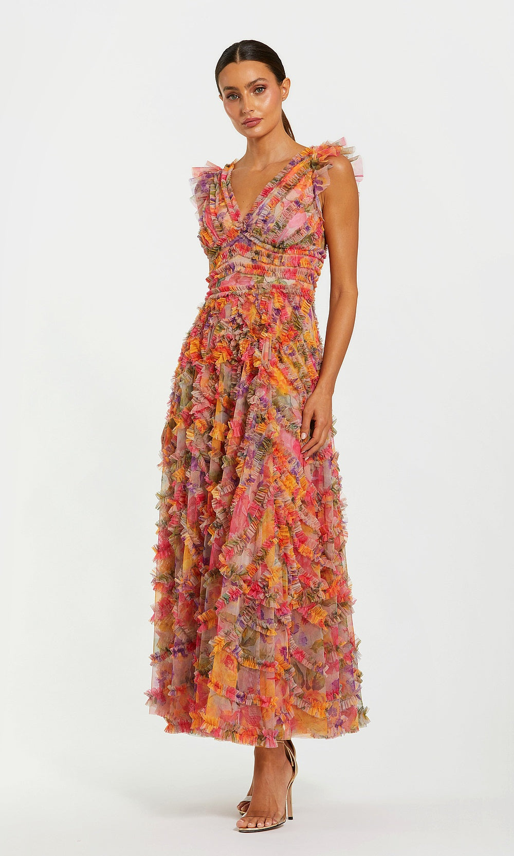 Mac Duggal 998303 Petite Dress Multi - AB
