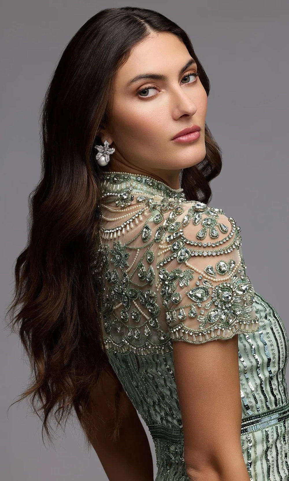 Mac Duggal 23075 Cocktail Dress - Lightsage