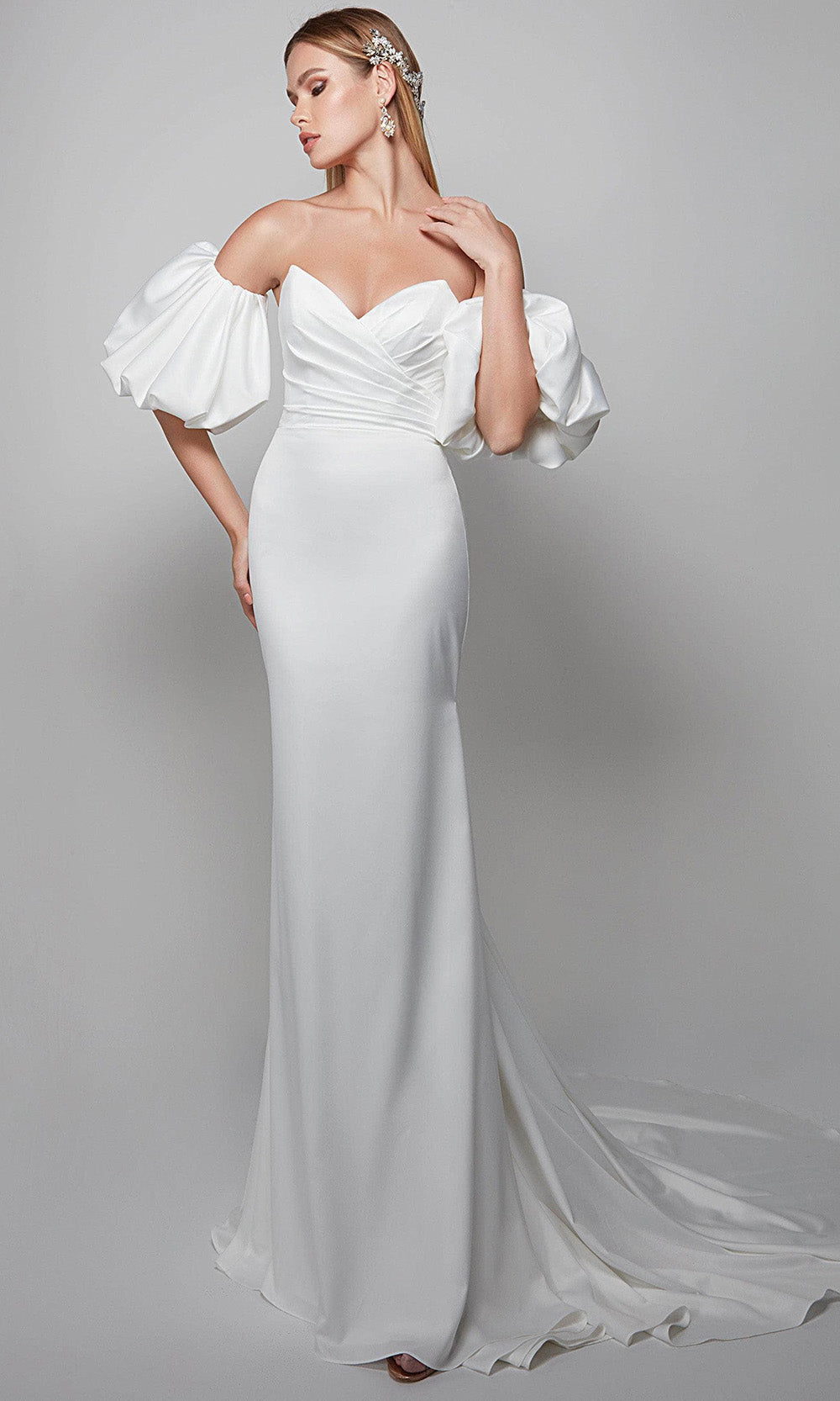 Alyce Paris 7056 In White