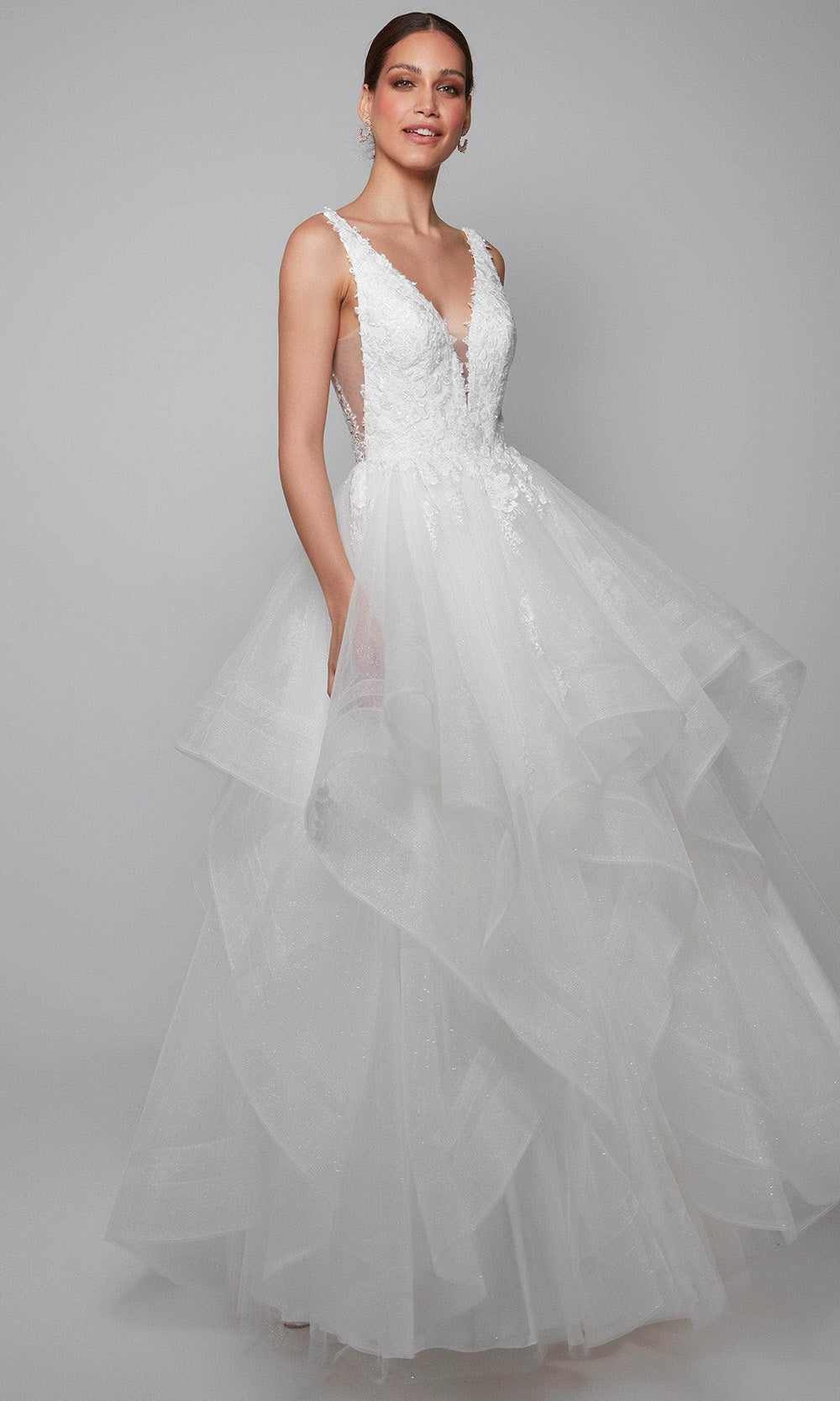 Alyce Paris 7082 In White