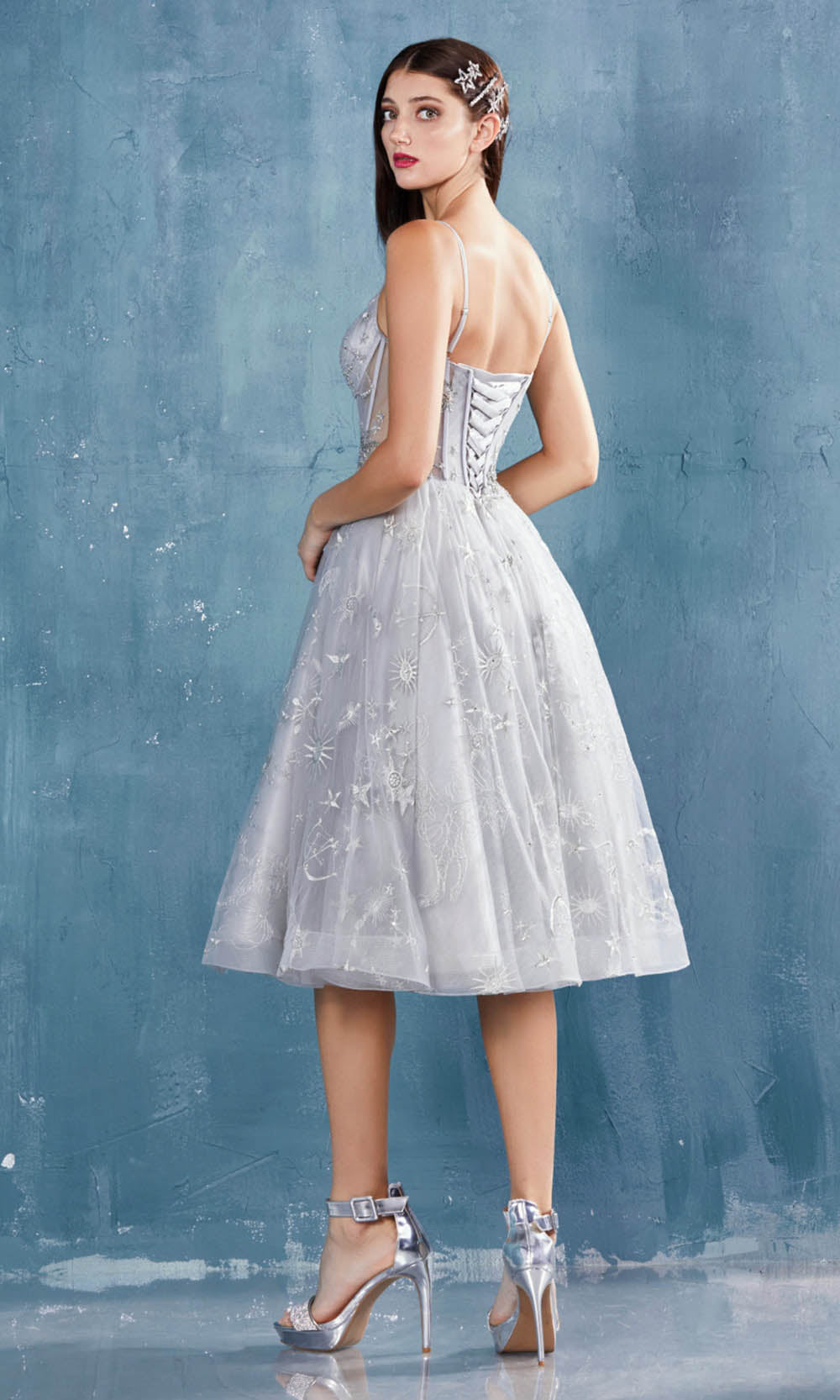 Andrea and Leo A0823 Silver