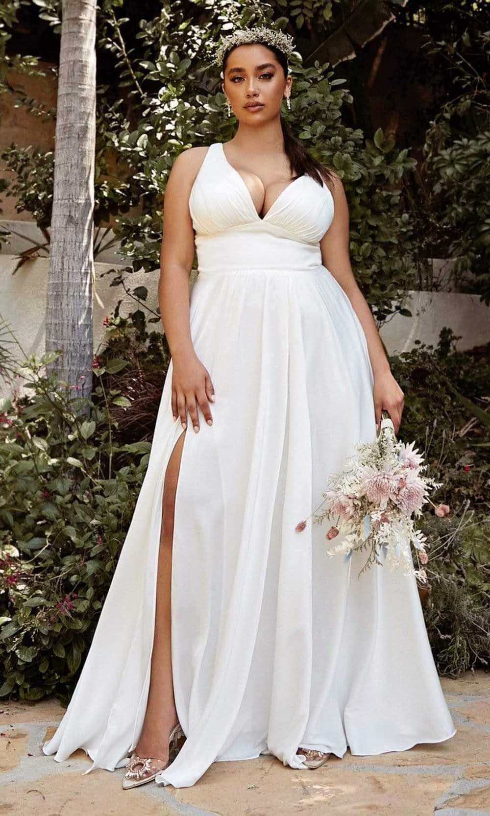 Cinderella Divine Bridal 7469WW In White