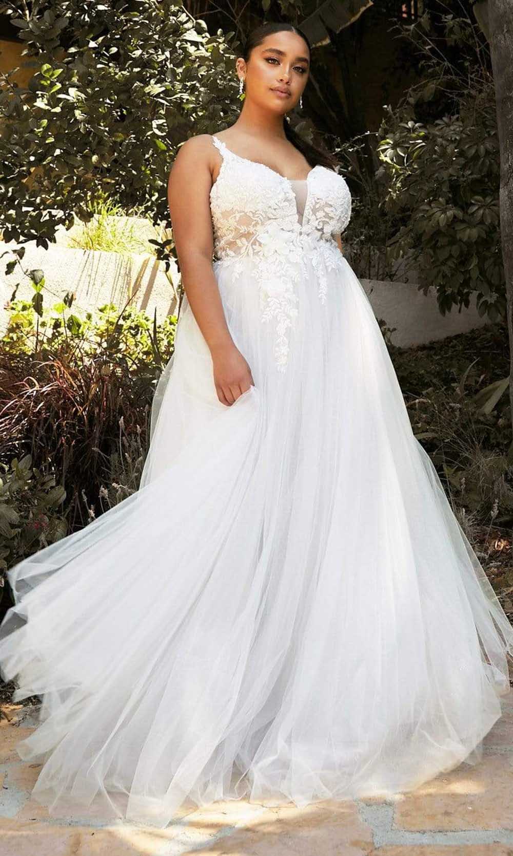 Cinderella Divine Bridal CB072W In White