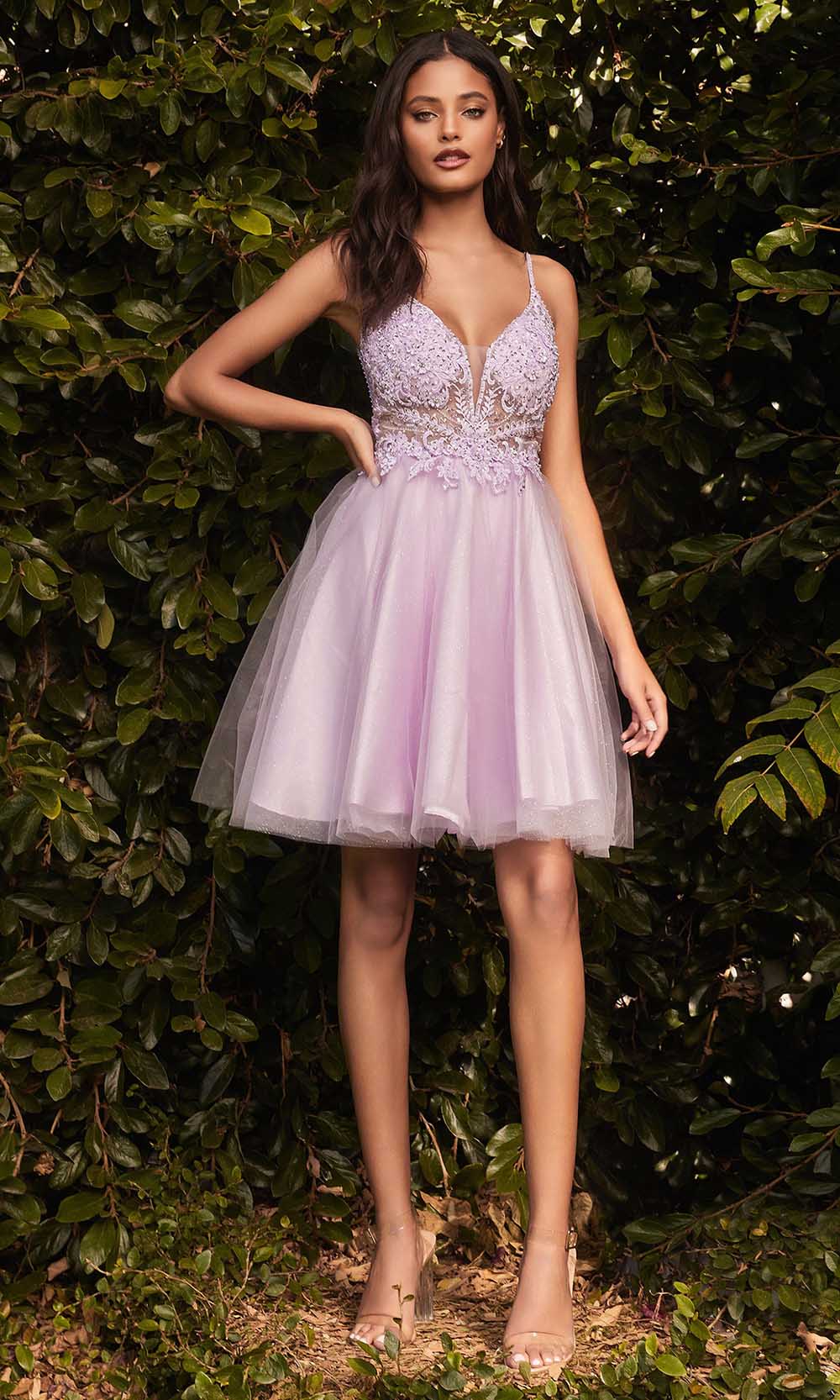 Cinderella Divine CD0190 In Purplegrade 8 grad dresses, graduation dresses