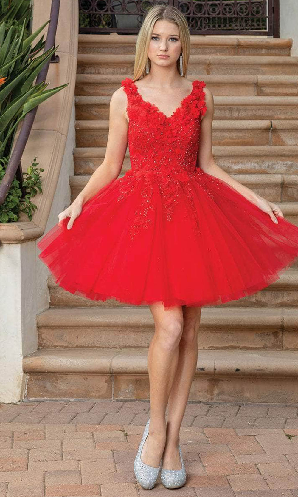 Dancing Queen 3309 In Redgrade 8 grad dresses, graduation dresses