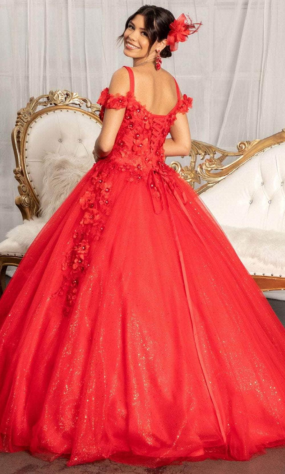 Elizabeth K GL1988 In Red