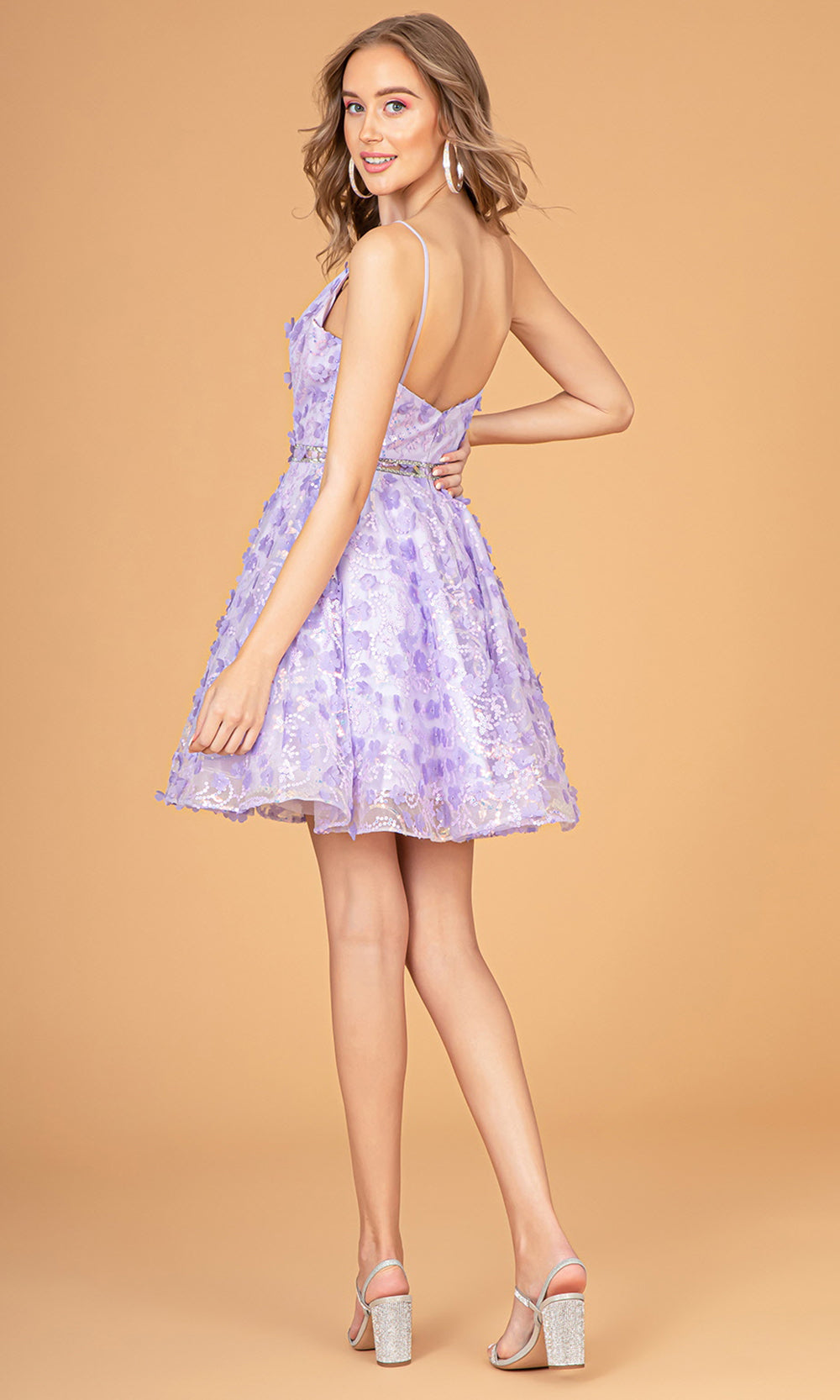 Elizabeth K GS3091 Purplegrade 8 grad dresses, graduation dresses