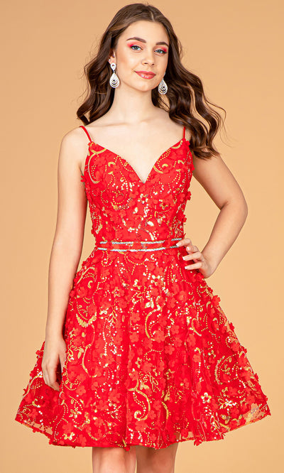 Elizabeth K GS3091 Redgrade 8 grad dresses, graduation dresses