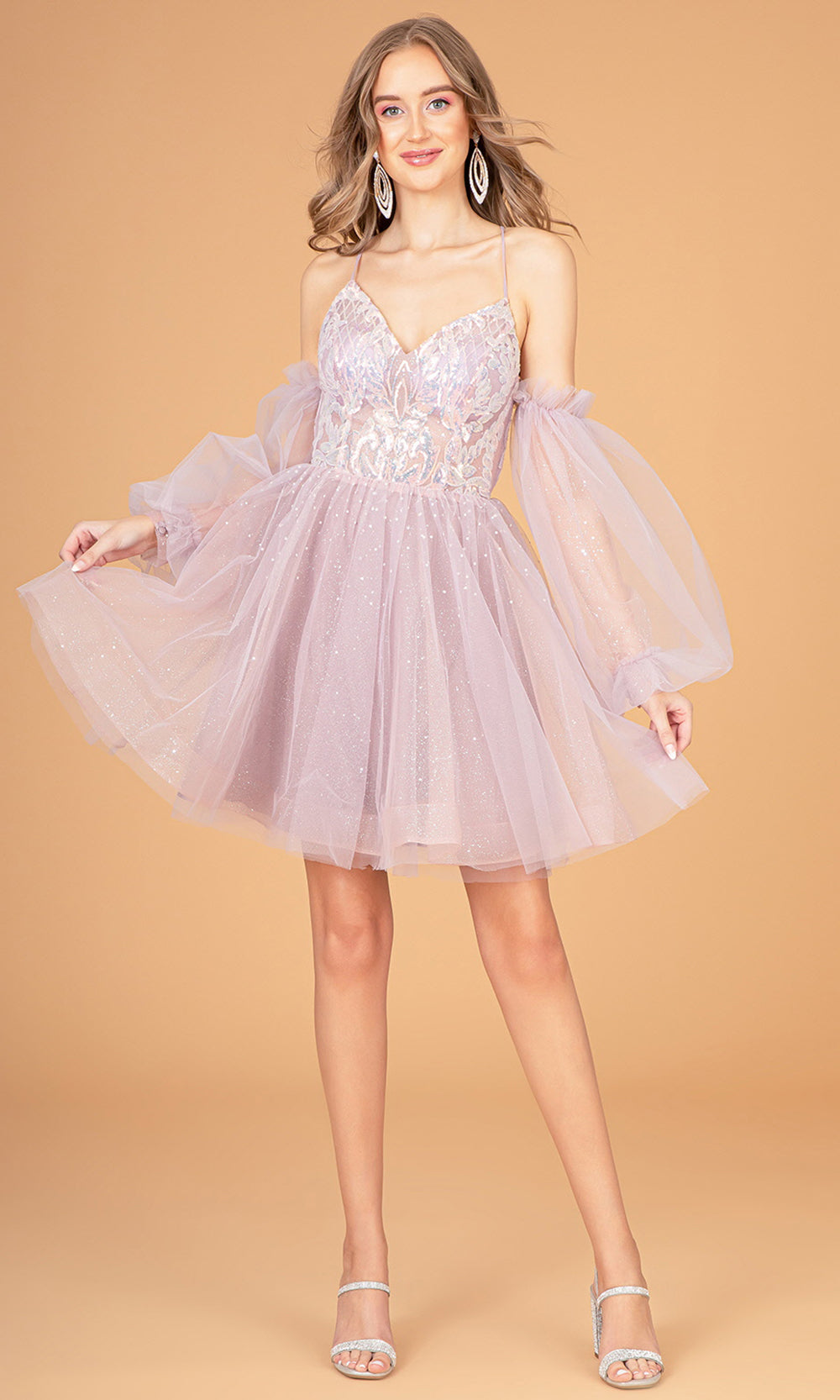 Elizabeth K GS3095 Pinkgrade 8 grad dresses, graduation dresses