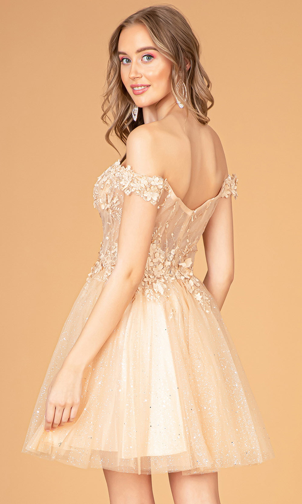 Elizabeth K GS3096 Champagnegrade 8 grad dresses, graduation dresses