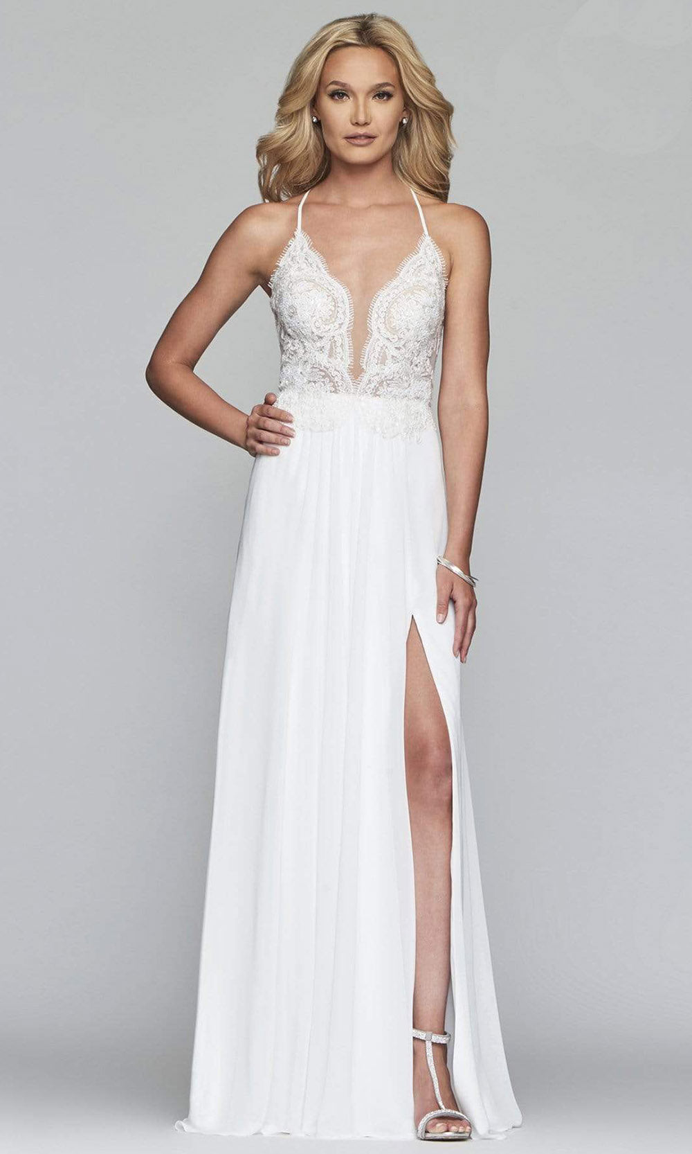 Faviana S10228 In White