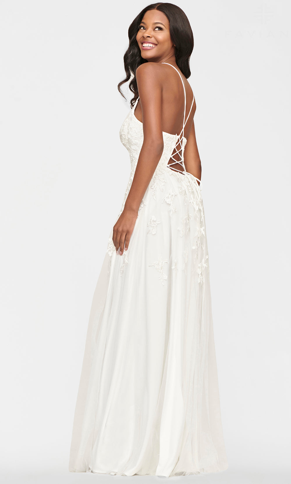 Faviana S10640 In Ivory