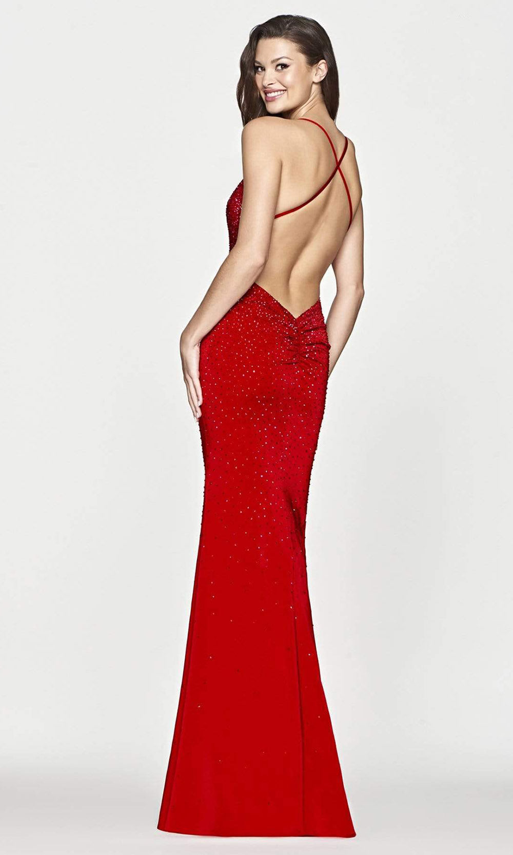 Faviana S10656 In Red