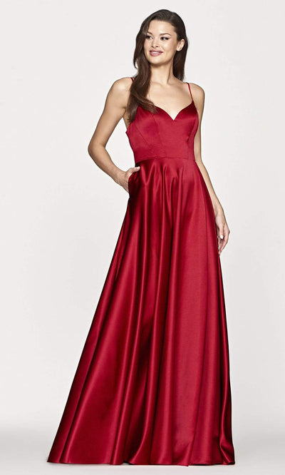 Faviana S10673 In Red