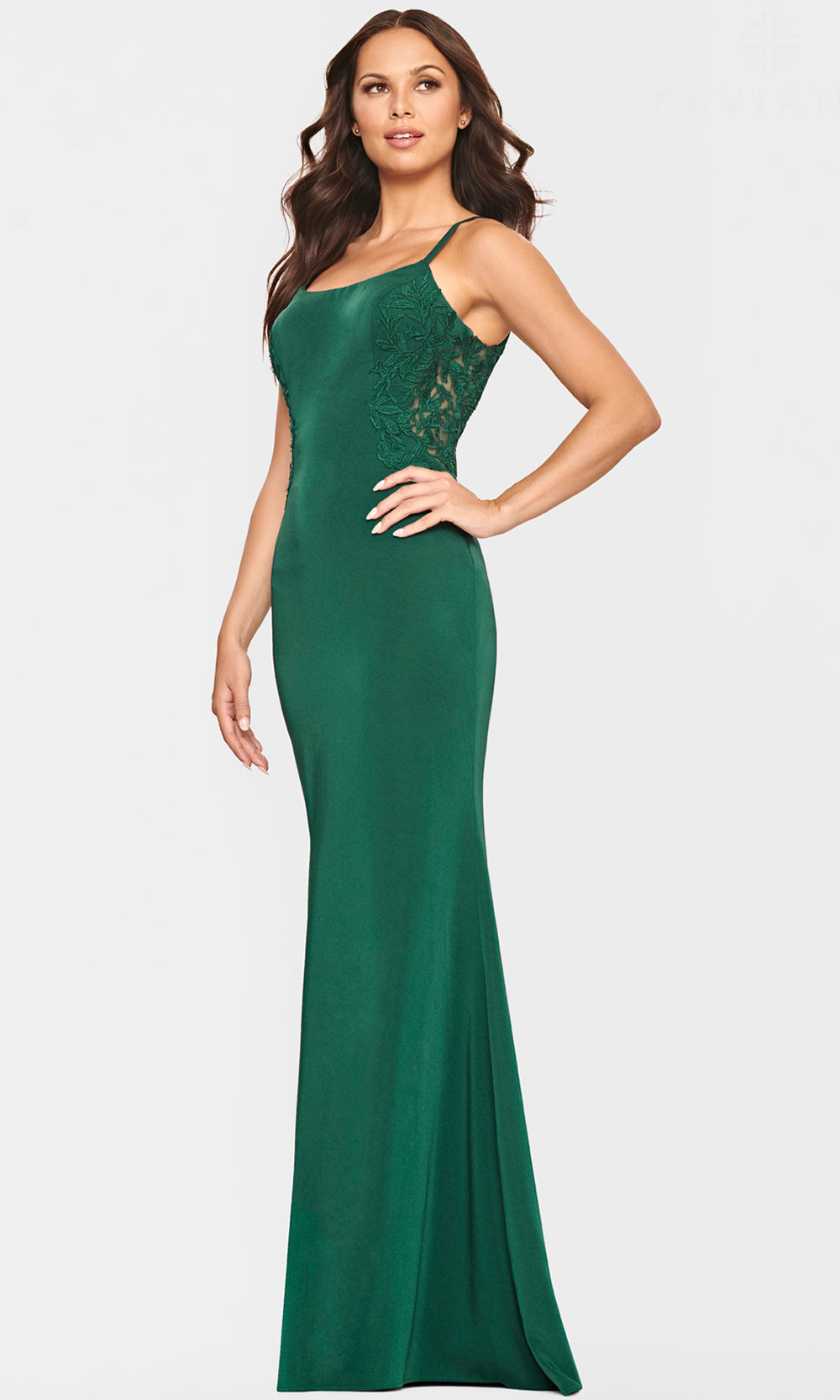 Faviana S10867 Green
