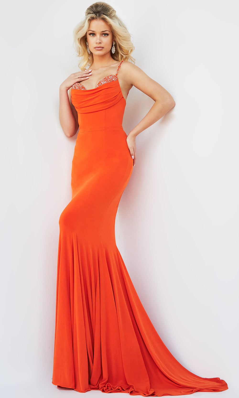 Jovani 23201 Orange