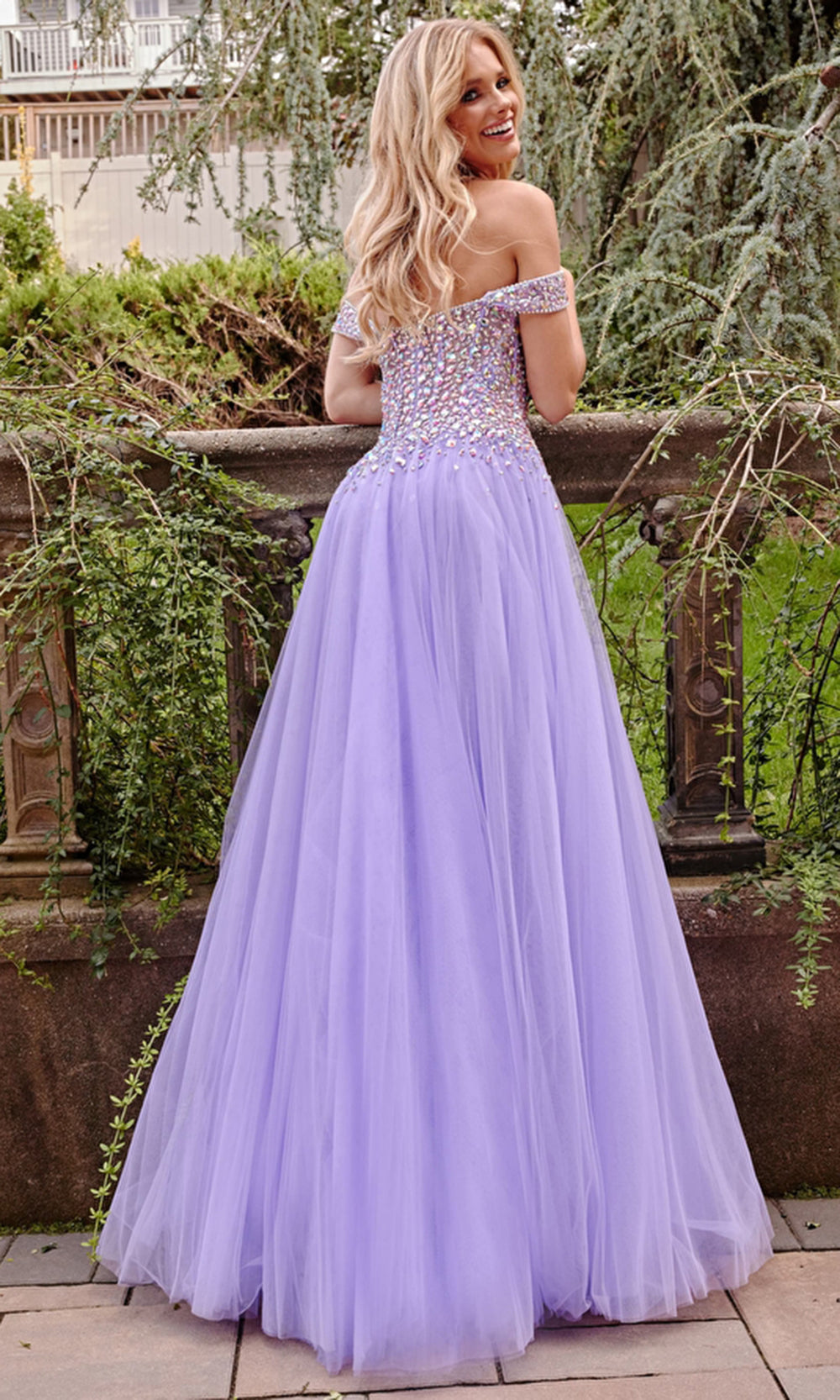 Jovani 23963 Purple