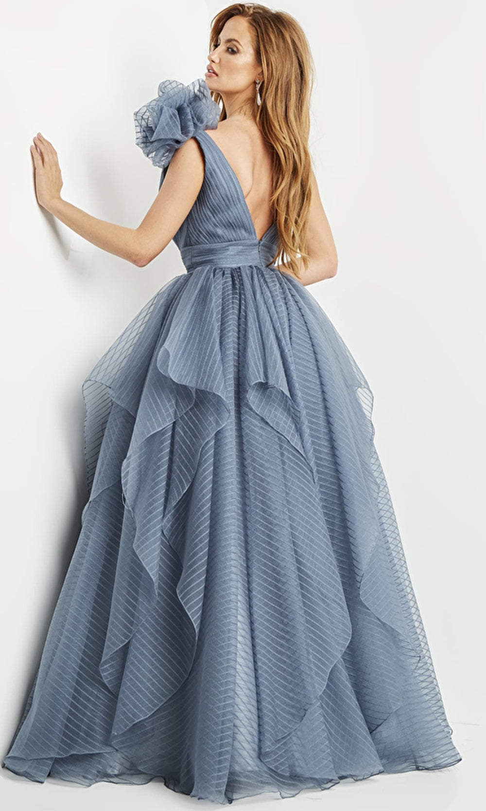 Jovani 55210 Grey