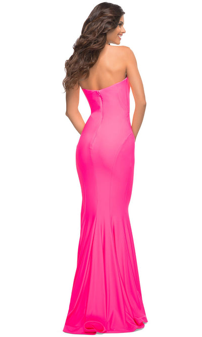 La Femme - 30648 Sweetheart Mermaid Gown In Pink
