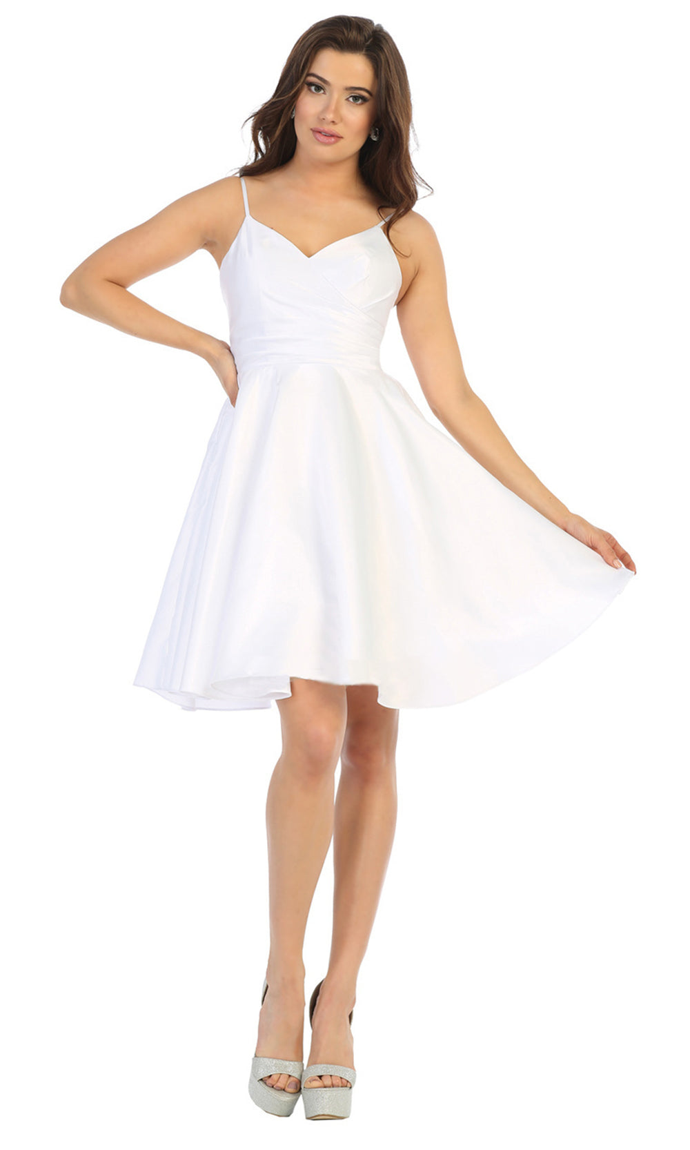 Sweet Jenny I Dress In Whitegrade 8 grad dresses, graduation dresses