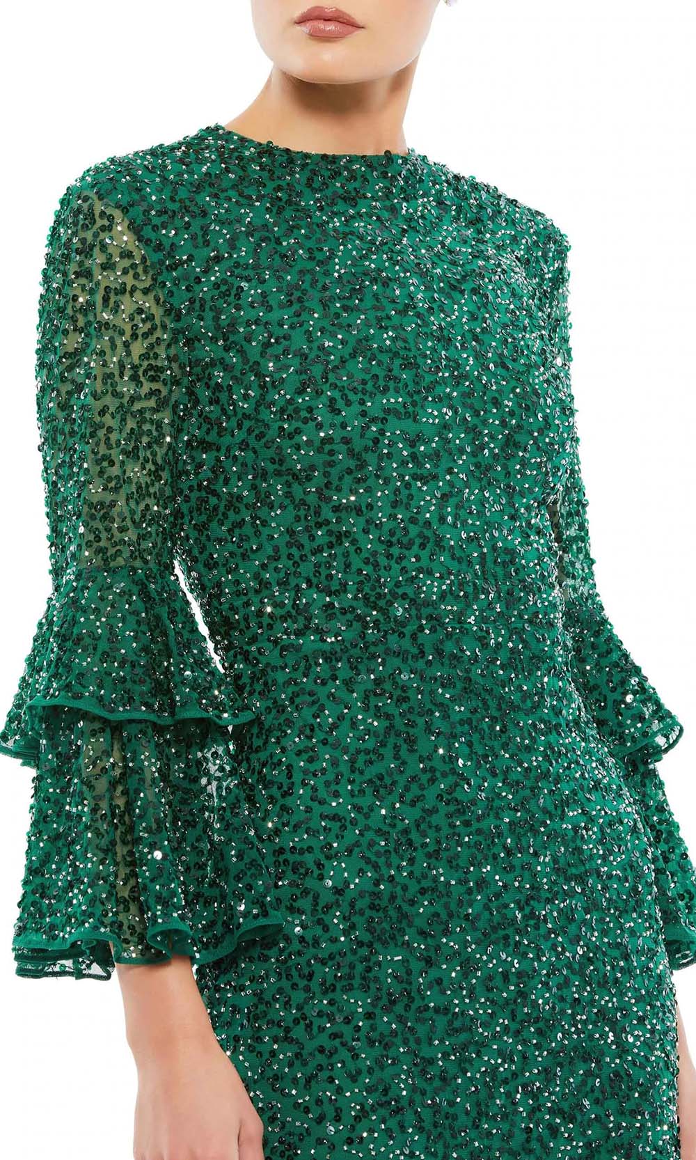 Mac Duggal 10802 In Green